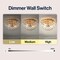 Jonathan Y Isabelle 15.5" 2-Light Modern Glam Metal Dome LED Flush Mount w/Crystal Flower Accents, Antique Gold/ JYL9043A - alternate 8
