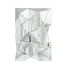 Homeroots 40" Abstract Geometric Faceted Frameless Accent Mirror 635508 - alternate 7