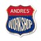 Signmission Andres's Workshop, 18 Inch X 18 Inch, Plastic Sign SHI-P-18-489-ANDRES - alternate 1