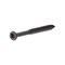 Hillman Trim Screws No. 6 S X 1-5/8" L Square Black Phosphate Black Phosphate, 75PK 41905 - alternate 3