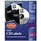 Avery CD/DVD Labels, Laser, 250/PK, White 250PK AVE5697 - alternate 1