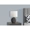 Monarch Specialties Lighting, 16''h, Table Lamp, Black Resin, Ivory / Cream Shade, Contemporary I 9764 - alternate 3