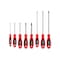 Tekton Phillips Screwdriver Set, 4, 8 IN Shanks, 8-Piece, #0-#4 DWP90000 - alternate 1