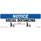 Signmission Social Distance 6 Ft Non-Slip Floor Graphic, 18in Vinyl Decal, 16" x 16", FD-2-R-16-99991 FD-2-R-16-99991 - alternate 1