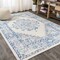 Jonathan Y Inigo Cottage Medallion Blue/Gray 3 ft. x 5 ft. Area Rug BMF107A-3 - alternate 8
