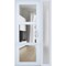 Vdomdoors Front Exterior Prehung FiberGlass Door Clear Glass See-through / Manux 8555 White Silk Clear Glass MANUX8555EXD-WS-W30+16 x H80-RH - alternate 5
