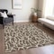 Homeroots 5' X 8' Brown And Beige Geometric Washable Indoor Outdoor Area Rug 599269 - alternate 9