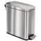 Hls Commercial 3 Gallon Step Trash Can With Plastic Liner HLSS03R - alternate 1