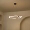 Jonathan Y Nuvola 31.5" Contemporary Minimalist Metal/Acrylic Adjustable Dimmable Cloud Integrated LED Chandeli JYL7143B - alternate 13