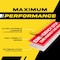 Fuel Stickers Emergency Stop Sticker, Powered Machinery and Equipment, Heavy-Duty, Indoor Outdoor, 6in x2in, 4PK 6X2STOP-4PK - alternate 5