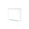Ghent Proma Magnetic Porcelain Whiteboard, Aluminum Frame and Maprail, 5'H x 6'W M1P-56-1M - alternate 1