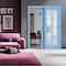 Sartodoors Sliding Closet Bypass Doors Solid Core Modern Interior VEREGIO7412DBD-AQU-36 - alternate 1