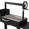 Koolmore 54 in. Argentine Charcoal Grill, Adjustable Grate Outdoor BBQ, Black KM-OG-A-54 - alternate 8