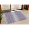 Homeroots 3' X 5' Lavender And Ivory Abstract Washable Indoor Outdoor Area Rug 599982 - alternate 1