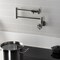 Kingston Brass Wall Mount Pot Filler Faucet, Polished Nickel KS4106RX - alternate 6