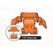 Pearl Tuscan Seamclip Truspace Orange 1/16 in., Box of 500 TSC500116O - alternate 4