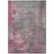 Homeroots 8' X 10' Blush Gray And Mauve Abstract Washable Indoor Outdoor Area Rug 618223 - alternate 9
