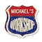 Signmission Michael's Workshop, 6 inch X 6 inch, Plastic Sign, 2PK SHI-P-2PACK-6-489-MICHAEL - alternate 1