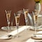 Dinewares 4 Piece Elegant Crystal Set Wedding Champagne Glasses with Diamond Rhinestone Accents and a QI004759.SI.4 - alternate 10