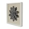 Homeroots 12" X 13" Black And Gold Flower Wood and Metal Wall Decor 489488 - alternate 5