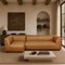 Manhattan Comfort Lukas 118 in Left-Facing 2-Piece Sectional Sofa in Camel SF1635-CL - alternate 7