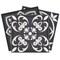 Homeroots 4" X 4" Shades Of Black Mosaic Peel And Stick Removable Tiles 390833 - alternate 4