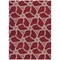 Homeroots 10' X 14' Burgundy And Gold Geometric Washable Indoor Outdoor Area Rug 613475 - alternate 9