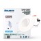 Bulbrite 6 in. 4000K Integrated LED Recessed Retrofit Light Kit for 75-Watt Equivalent, 4PK 861492 - alternate 9