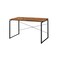 Homeroots 47" Brown and Black Writing Desk 491459 - alternate 6