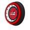 Holland Bar Stool University of Louisiana at Lafayette 19 Double Neon Wall Clock Clk19BK - alternate 5