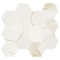 Msi Eden Calacatta Sample. Matte Porcelain Hexagon Floor & Wall Tile ZOR-PT-0635-SAM - alternate 6