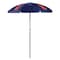 Picnic Time Family Of Brands NCAA Syracuse Orange Outdoor Canopy Sunshade Beach Umbrella 5.5' 822-00-138-544-0 - alternate 1