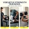 Squatz 45 lb Adjustable Dumbbells with Quick Weight Change, Space-Saving Dumbbell Set with Anti‑Slip SQDB45-1 - alternate 5