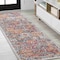 Jonathan Y Modern Persian Boho Vintage Trellis Ivory/Navy/Multi 2 ft. x 8 ft. Runner Rug MDP205C-28 - alternate 1