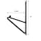 Rackem Mfg RACE AND WORK TRAILER ACCESSORY BoltOn Mount To Closed Trailer Holds 6 Shovels 19 Inch Height X 5 RA-15 - alternate 6