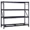 Edsal Freestanding Bulk Storage Rack, 4 Shelves, 78"H x 77"W x 24"D ER7824W4 - alternate 1