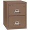 Fireking 2 Drawer, 1 Hr Fire & impact rated, 25" depth Legal Tan 2-2125-CTN - alternate 1