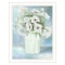 Homeroots White BLOOMS White Framed Print Wall Art 530125 - alternate 4