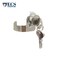 Ecs Hardware Durable Premium USPS Mailbox Lock Clockwise HL1 Keyway, Keyed Different, US14 Bright Nickel ECSH-MCMCW - alternate 3