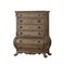 Homeroots 21" X 42" X 57" Vintage Oak Wood Chest 347091 - alternate 1
