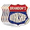 Signmission Brandon's Workshop, 4 inch X 4 inch, Vinyl Decal, 5PK SHI-D-5PACK-4-489-BRANDON - alternate 1