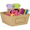 Teacher Created Resources Storage Caddy, Burlap, Brown, 2 PK TCR20836 - alternate 1