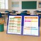 C-Line Products 8-1/2" x 11" Blue Classroom Connector School-to-Home Folders, 25/BX 32005 - alternate 6