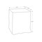 Monarch Specialties Accent Table 25"h, Indoor or Outdoor, Nightstand, Side Table, Square, Grey, Modern I 4110 - alternate 3