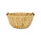 Homeroots 13" Natural Woven Water Hyacinth Basket 571506 - alternate 10