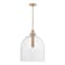 Troy Lighting Kori 15.75in wide 1 Light Pendant in Patina Brass F4916-PBR - alternate 1