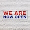 Signmission We Are Now Open, 18 Inch x 48 Inch, Vinyl Banner B-30922 - alternate 5