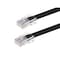 Monoprice Cat5E Utp Patch Cable, 6" Black 13089 - alternate 1