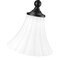 Z-Lite Fleur Matte Black 1 Light Pendant 1958P8-MB - alternate 7