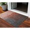 Homeroots 3' X 5' Blush And Dark Gray Ombre Washable Indoor Outdoor Area Rug 602887 - alternate 1